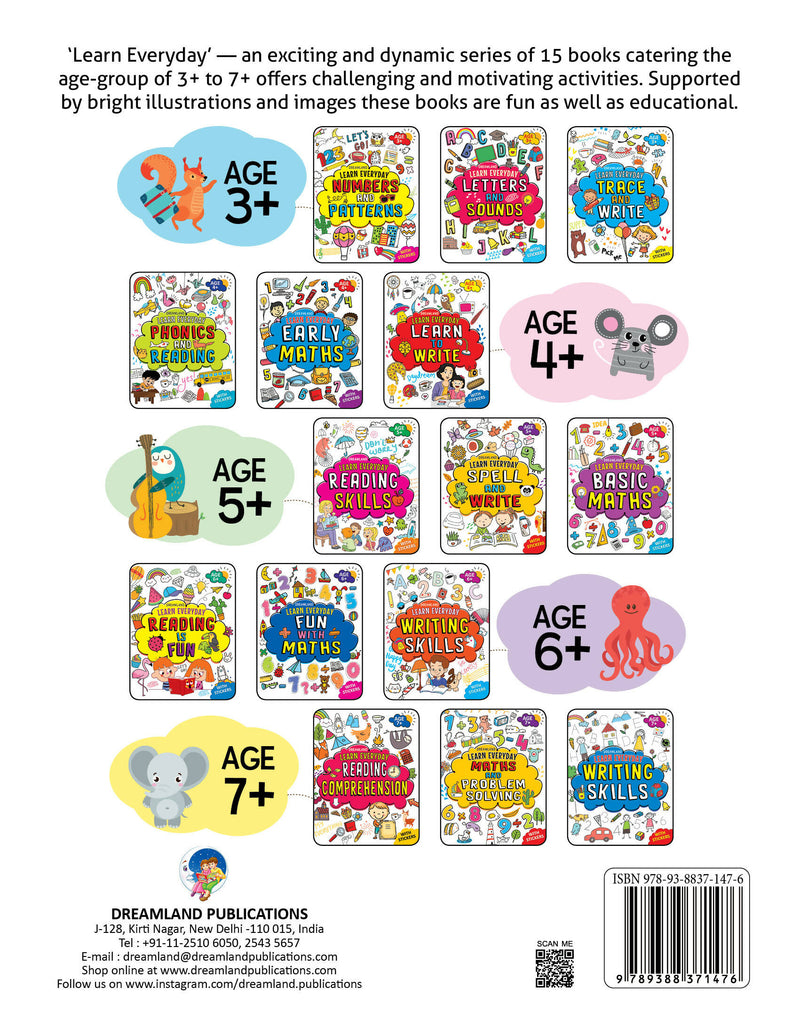 Learn Everyday Letters and Sounds- Age 3+ : Interactive & Activity Children Book By Dreamland Publications 9789388371476