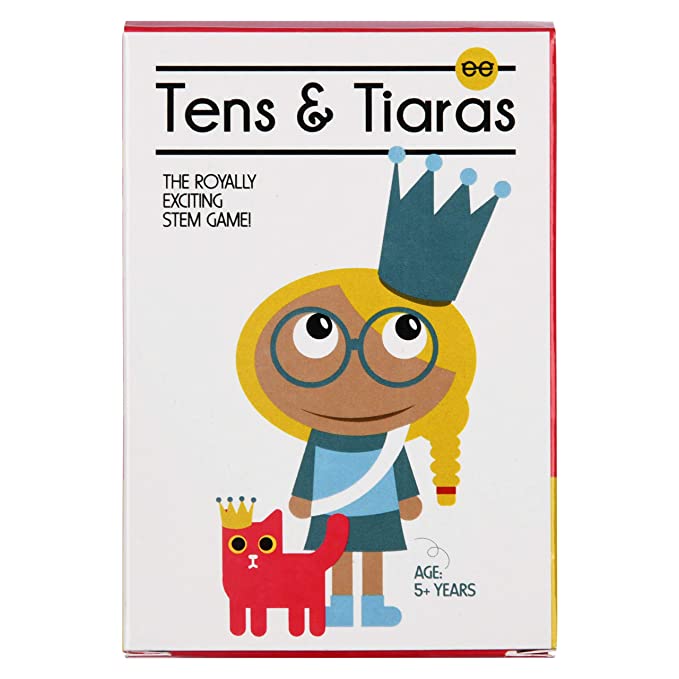 (Pack of 6)of Tens & Tiaras | Number Value Math Game with Jewels!