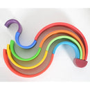 10 Piece Large Rainbow Stacker