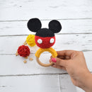 Mickey Rattle Cum Soft Toys - Multicolor