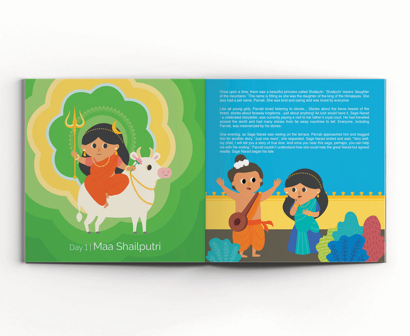 Durga and the story of Navratri - Story Book