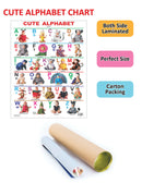 Cute Alphabet : Reference Educational Wall Chart By Dreamland Publications 9788184511147