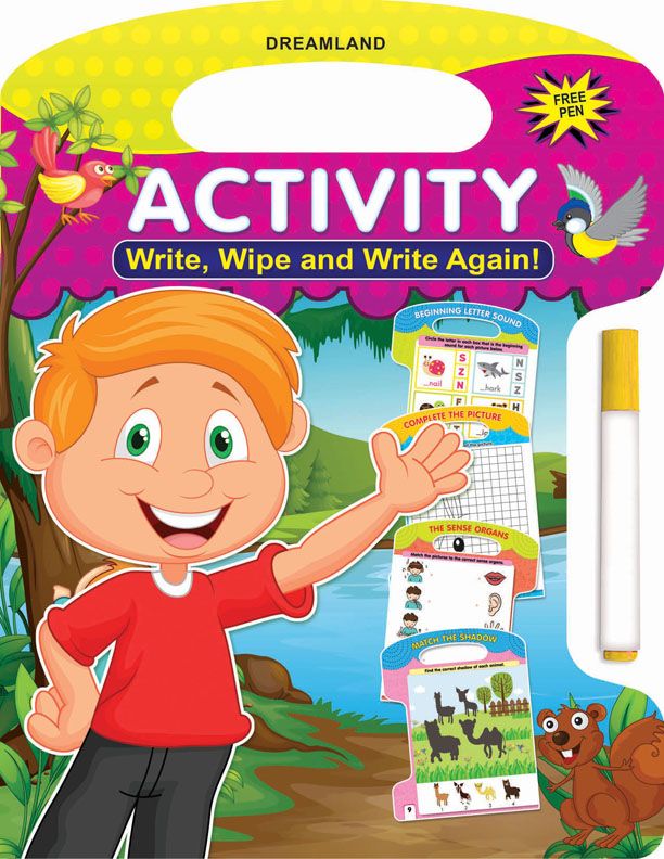 Write and Wipe Book - Activity