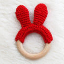 Wooden Ring EarFlap Teether