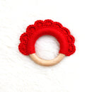 Wooden Ring Face Teether