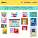 JoBox - Ultimate "Joy Box" of Play-based Learning for 2.5-4 years