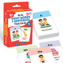 Little Berry MY BIG SIGHT WORDS & SENTENCES Flash Cards for Kids (32 Cards) | Fun & Early Learning