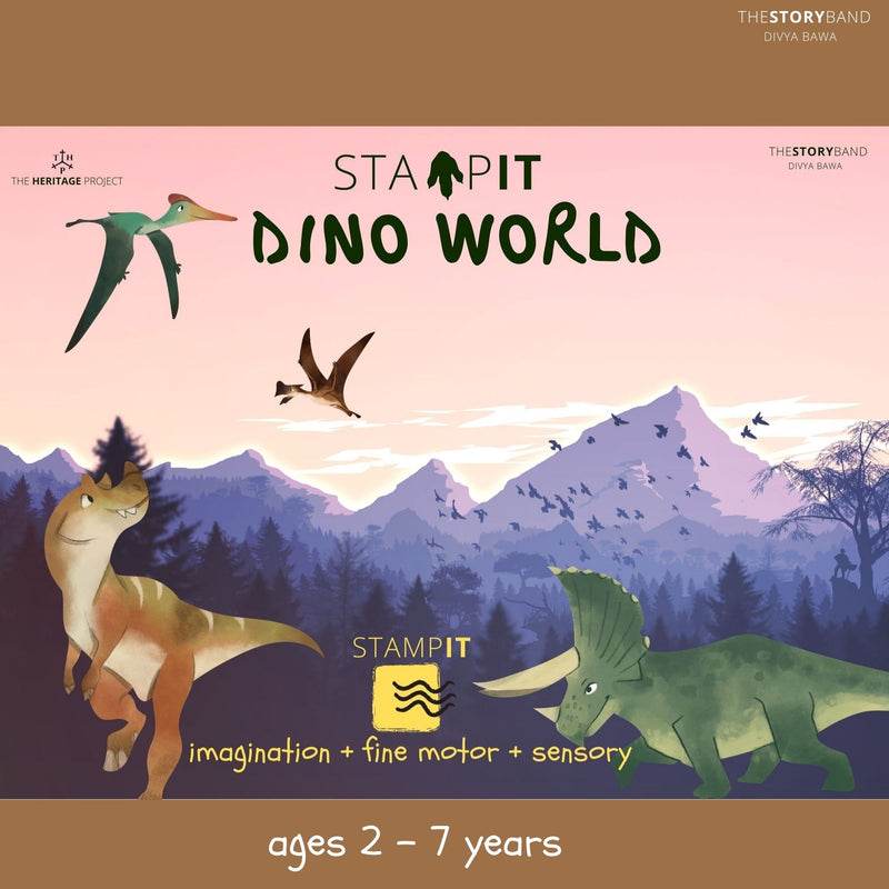 THE STORY BAND – DINOSAUR STAMPIT KIT