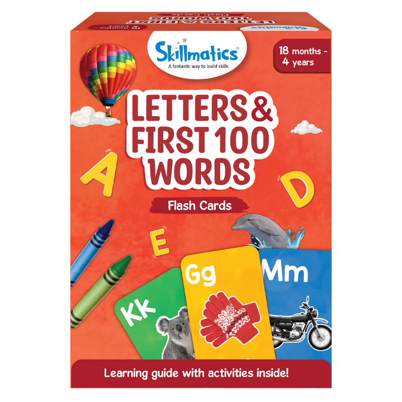 Flash cards : Letters & First 100 Words
