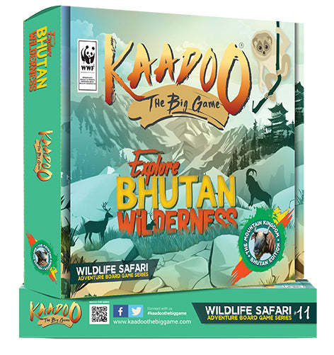 Wild Bhutan-Jungle Wildlife Safari Adventure Board game