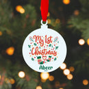Personalised Ornament -My First Christmas