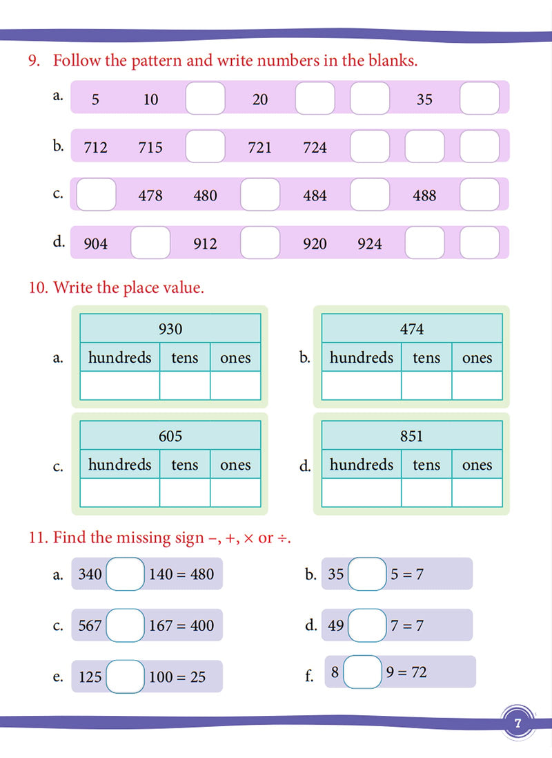 Pegasus Primary Mathematics for Class 3