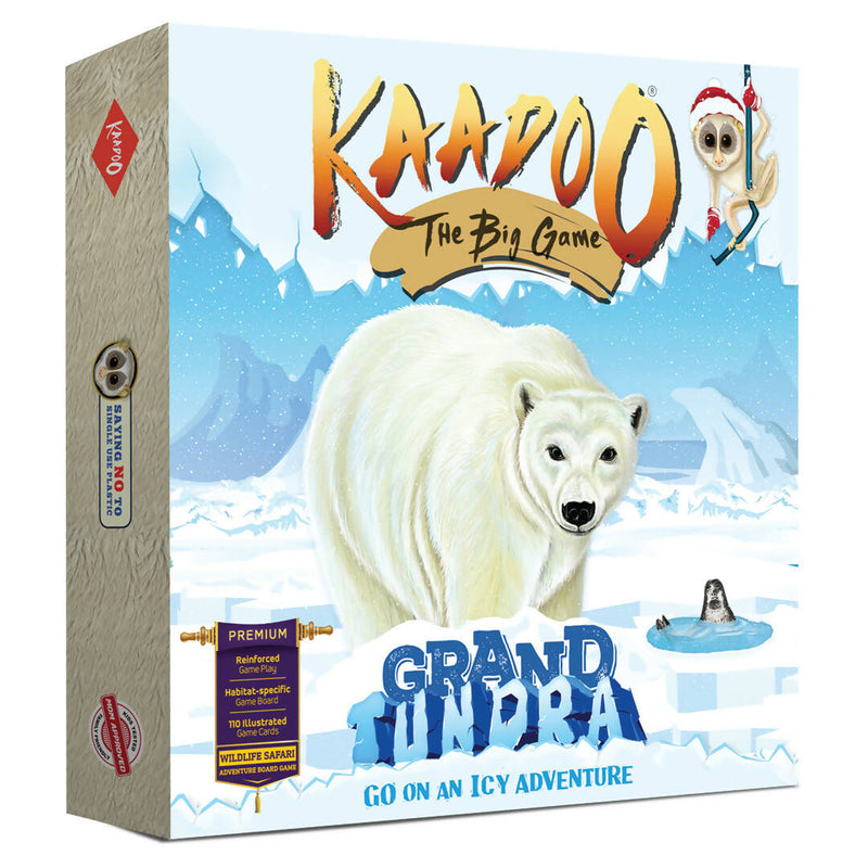 Grand Tundra-Arctic Circle Wildlife Safari Adventure-Premium Edition Board Game