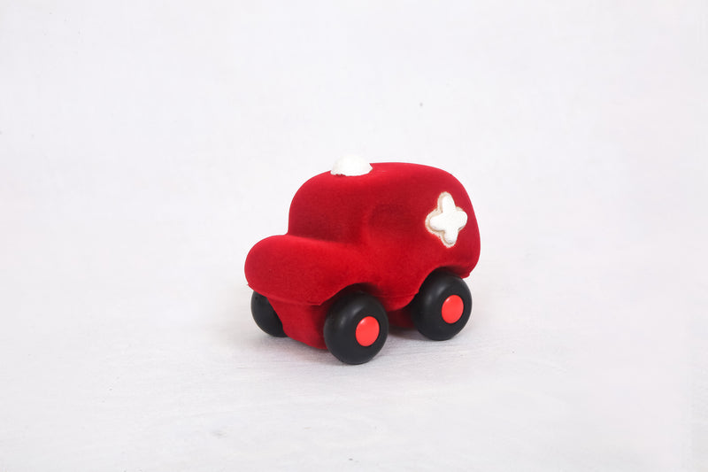 Little Vehicle Assortment - A (Set of 8) (0 to 10 years)(Non-Toxic Rubber Toys)