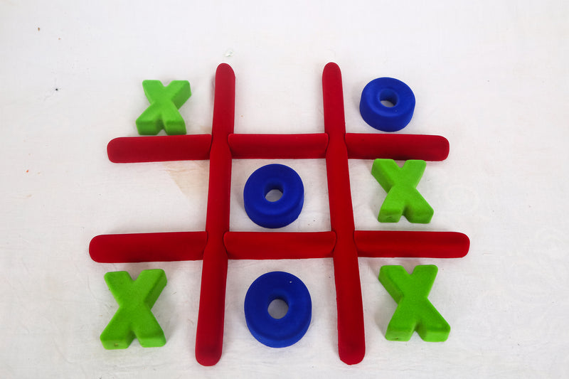 Tic Tac Toe Mix (0 to 10 years)(Non-Toxic Rubber Toys)