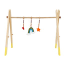 Pine Wood Foldable Baby Floor Gym