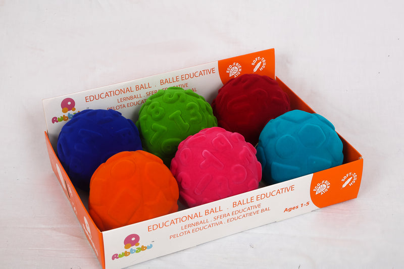 Educational Ball Assortment Mix (Set of 6) (0 to 10 years)