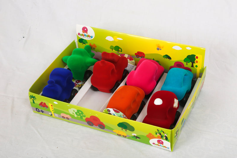 Little Vehicle Assortment - A (Set of 8) (0 to 10 years)(Non-Toxic Rubber Toys)