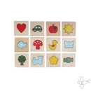 Toyroom Wooden Feel and Match Memory Game