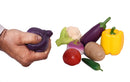 Vegetables (Set of 8) (0 to 10 years)(Non-Toxic Rubber Toys)