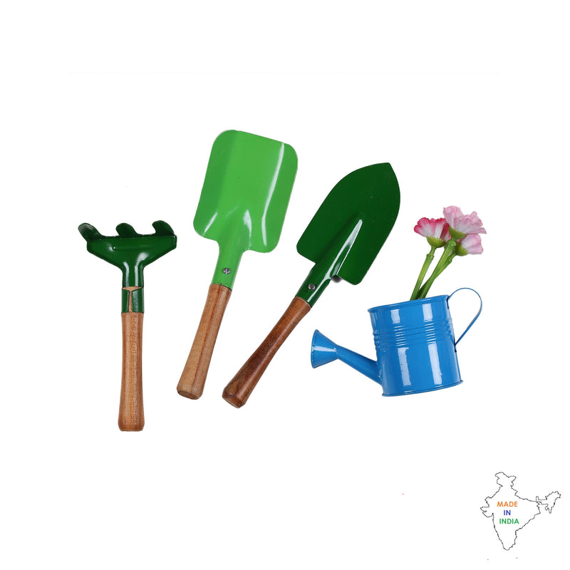 Little Greenkeepers' Wooden handle metal Gardening Tools