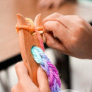 Toyroom DIY Rakhi/ Friendship Band maker - Lucet Knitting fork & Kumihimo flower set