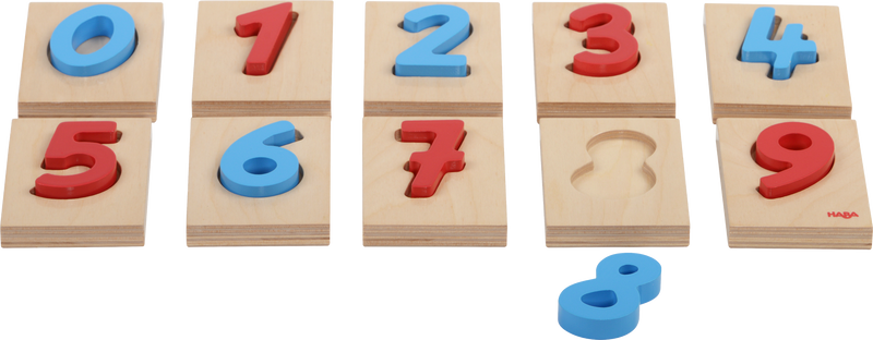 Numeric Wooden Blocks