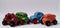 Little Vehicles Painted B (Set of 4) (0 to 10 years)(Non-Toxic Rubber Toys)