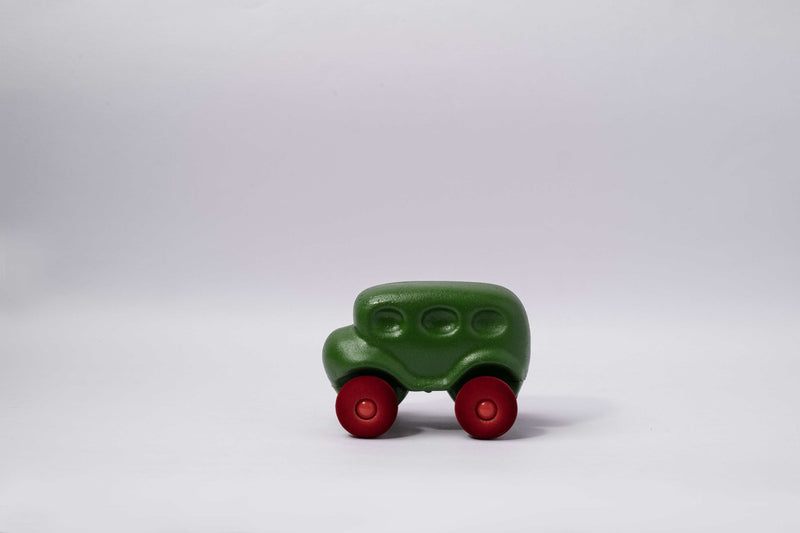 Little School Bus Painted (0 to 10 years) (Non-Toxic Rubber Toys)