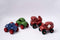 Little Vehicles Painted A ( Set of 4) (0 to 10 years)(Non-Toxic Rubber Toys)