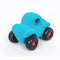 Wholedout Car Large Turquoise (0 to 10 years)(Non-Toxic Rubber Toys)
