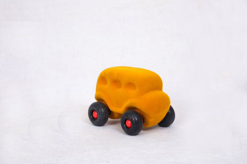 2 School Bus (0 to 10 years) (Non-Toxic Rubber Toys)