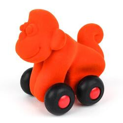 Monkey With Wheels (0 to 10 years)(Non-Toxic Rubber Toys)