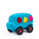 The Shape Sorter Bus Large Turquoise (0 to 10 years)(Non-Toxic Rubber Toys)