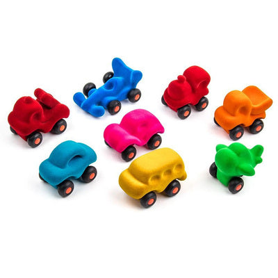 Micro Vehicles Assortment (Set of 8) (0 to 10 years)(Non-Toxic Rubber Toys)