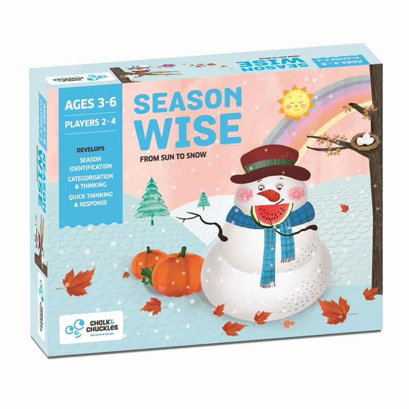 Season Wise- Quick Thinking, Sorting, Preschool Learning Game