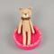 Svecha Toys: Buddy bear crochet slender doll