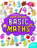 Learn Everyday Basic Maths - Age 5+ : Interactive & Activity Children Book By Dreamland Publications 9789388371414