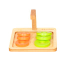 Thasvi Wooden Curved Dowel Stacker