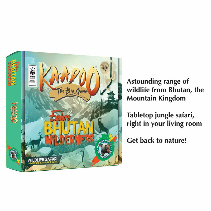 Wild Bhutan-Jungle Wildlife Safari Adventure Board game