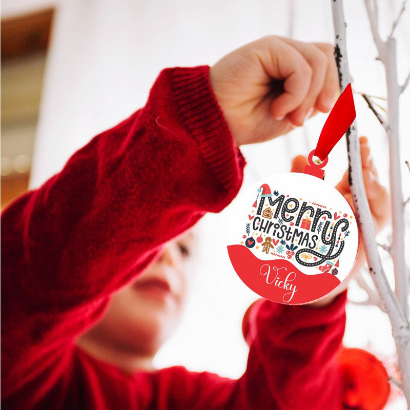 Personalised Ornament -Christmas Wishes
