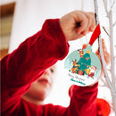 Personalised Ornament - Santa & Reindeer