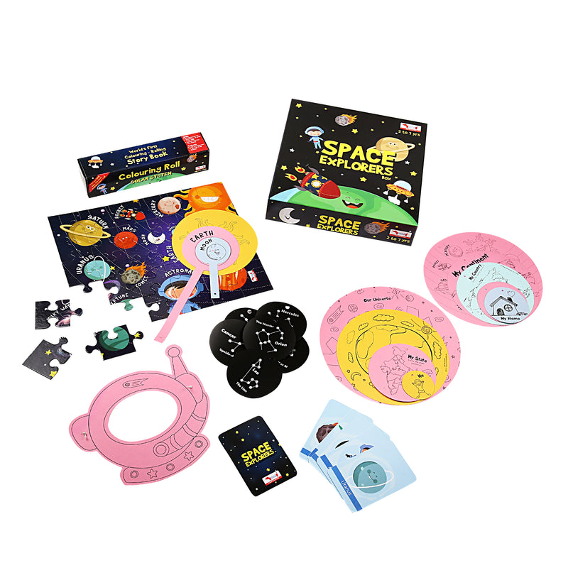 Space Explorers Solar System Activity Box