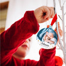 Personalised Ornament -First Christmas Blue