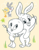 Looney Tunes Copy Colouring Book : Drawing, Painting & Colouring Children Book by Dreamland Publications 9789394767638