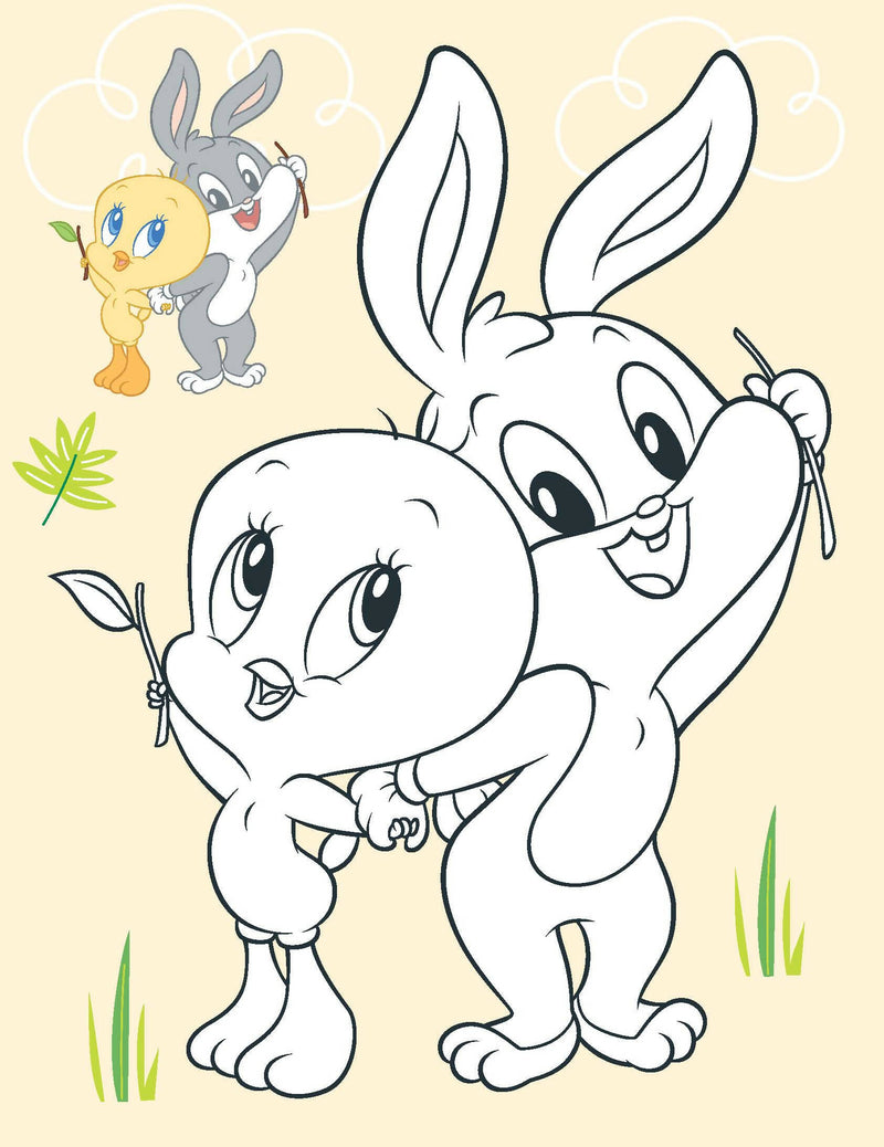 Looney Tunes Copy Colouring Book : Drawing, Painting & Colouring Children Book by Dreamland Publications 9789394767638