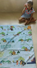 Ramayana Mat - with felt character pieces