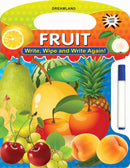 Write and Wipe Book - Fruit : Early Learning Children Book By Dreamland Publications 9789350891049