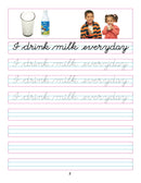 Cursive Writing Book (Sentences) Part 4 : Early Learning Children Book By Dreamland Publications