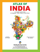 Atlas of India : Reference Children Book by Dreamland